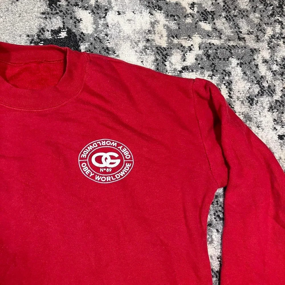 Vintage‎ 90s OBEY skater Crewneck sweater
